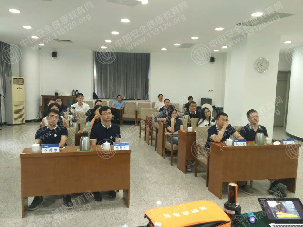 廊坊航天人才培训中心开展的消防培训